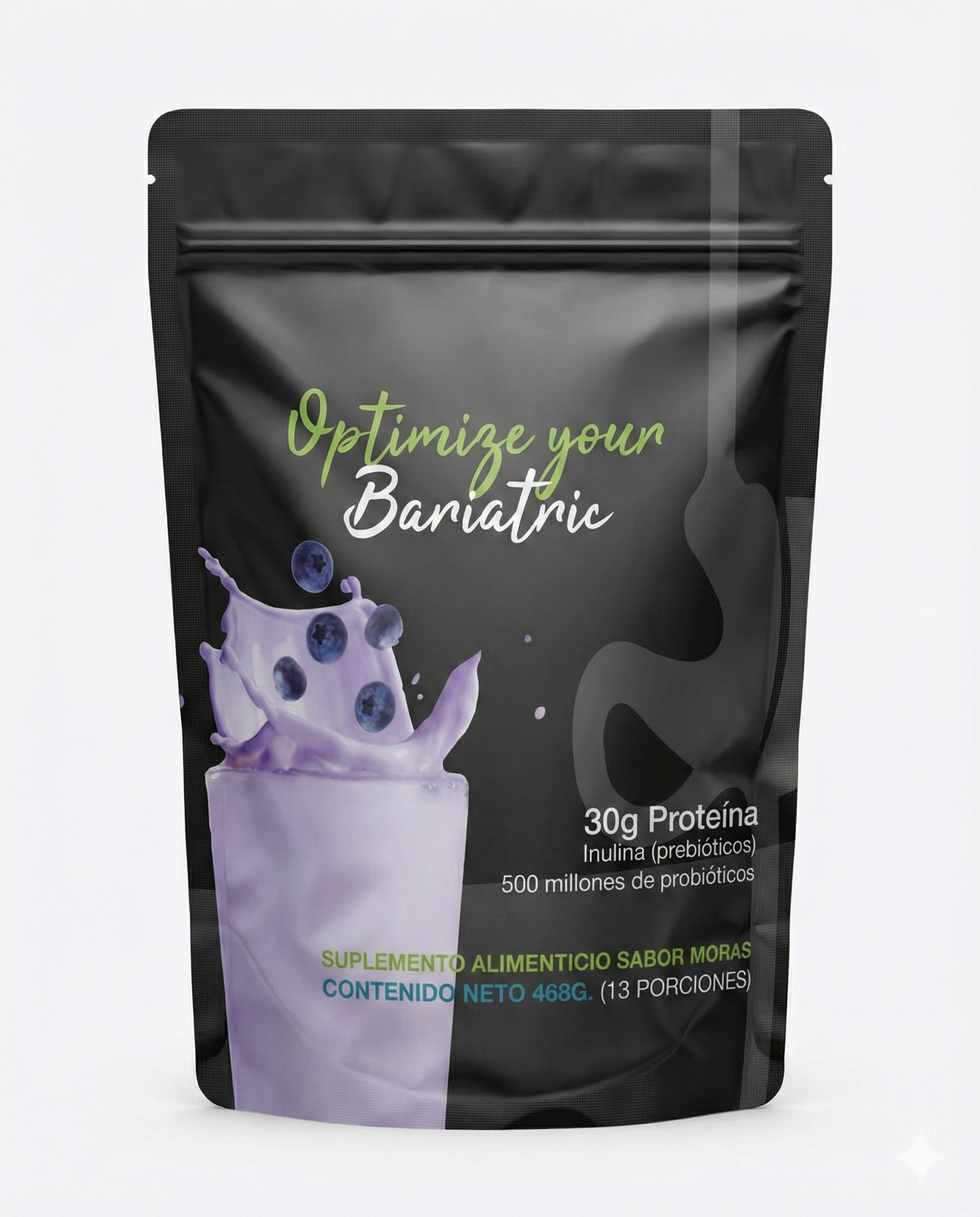 Optimize your Bariatric Proteina Sabor Moras 468g